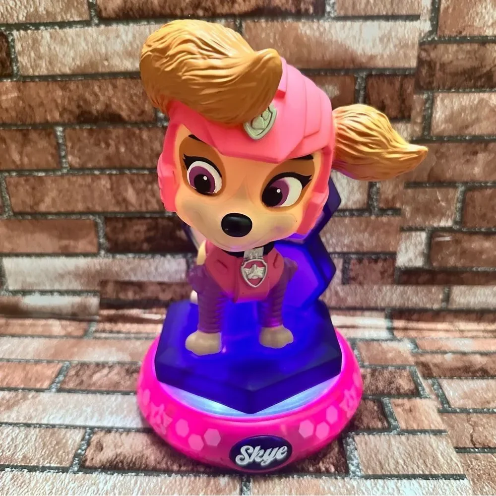 Skye Paw Patrol Pink Night Light